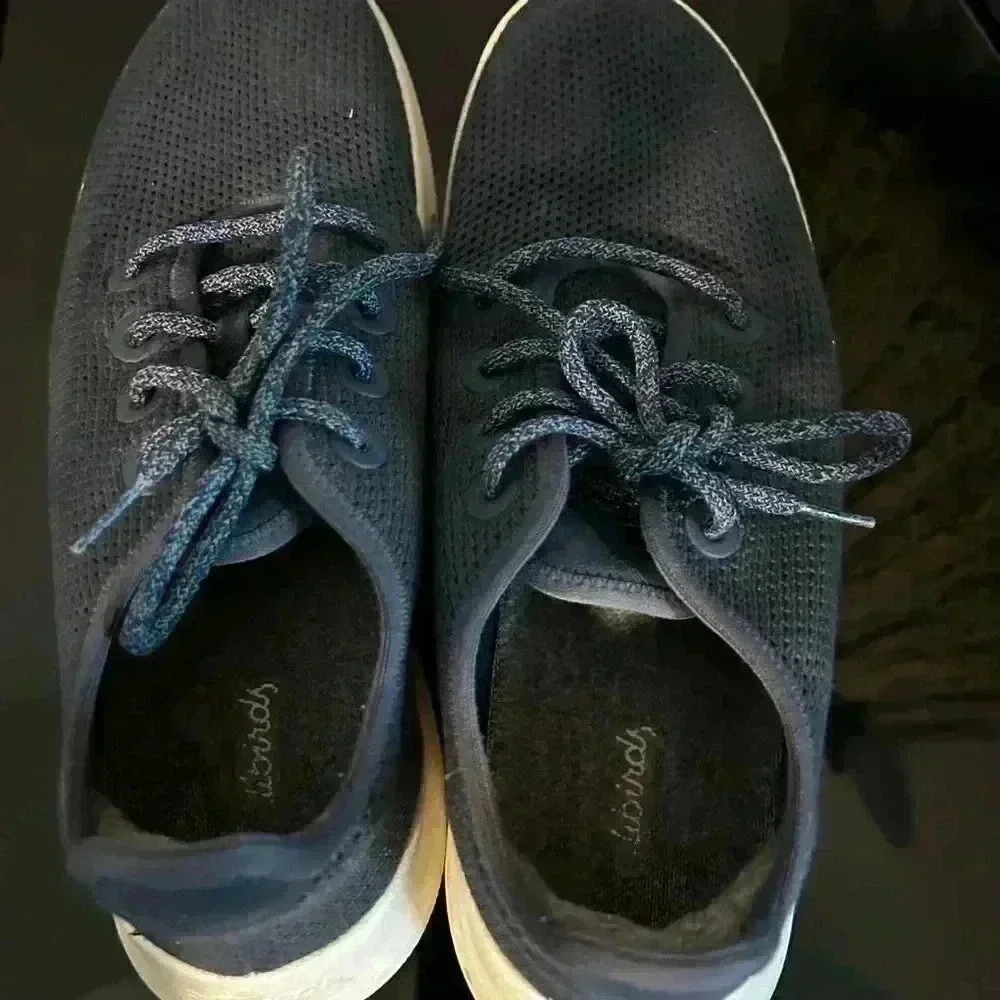 Allbirds Tree Runners TR Navy Blue Running Shoes Men's Size 11 - Picture 6 of 8